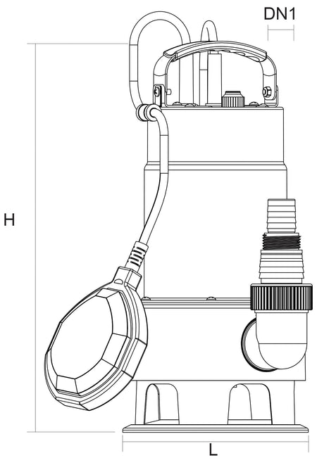 Hyjet DHS750 Vortex Submersible Pump