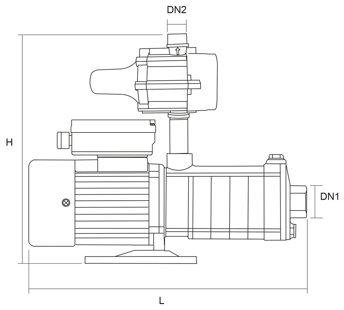 Hyjet HCM4-60 Horizontal Multistage Pressure Pump