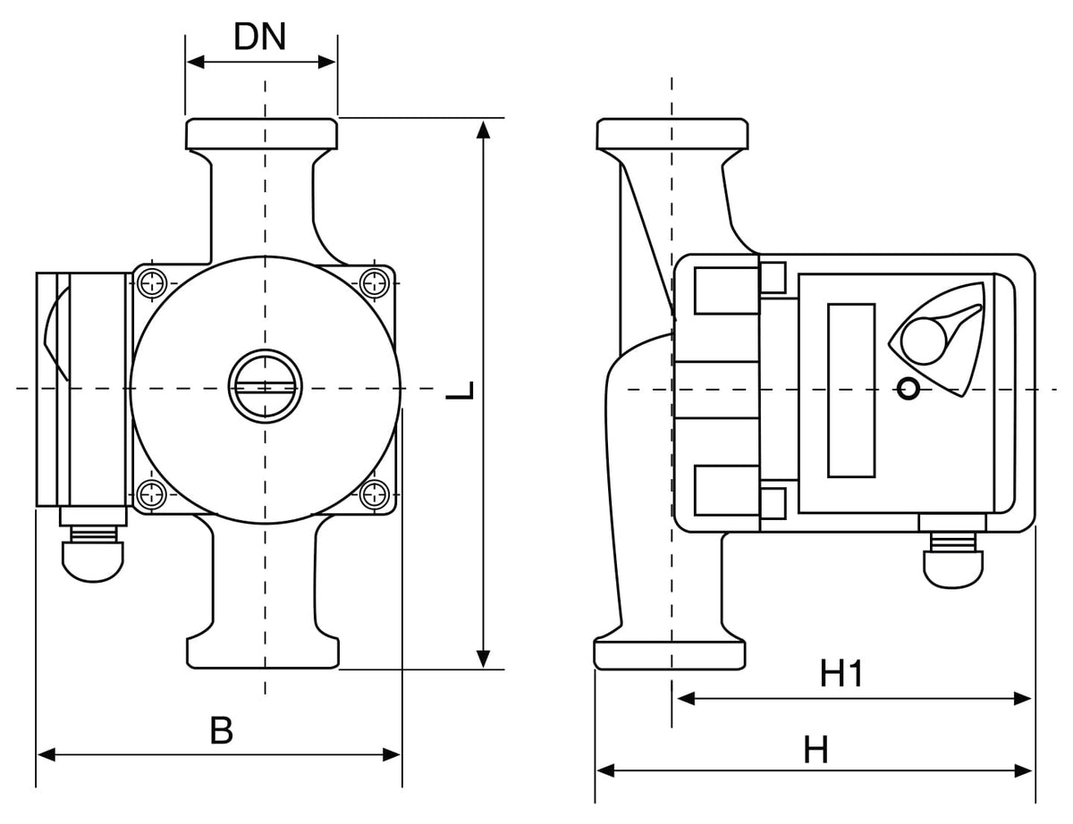Hyjet HPD25-60-180S Hot Water Circulator Pump