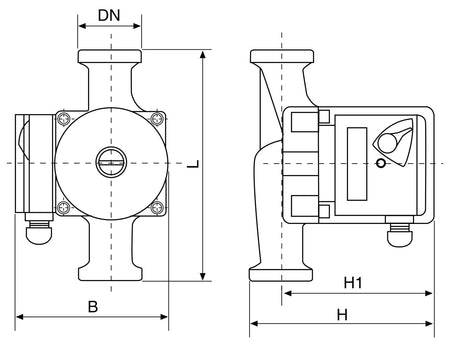 Hyjet HPD25-60-180S Hot Water Circulator Pump