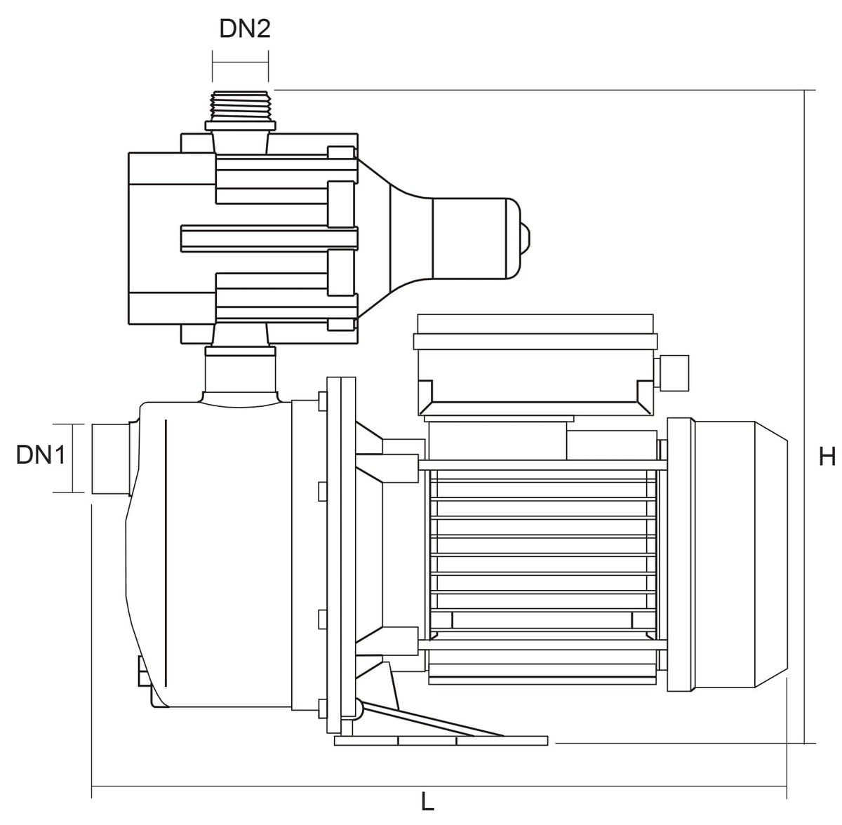 Hyjet HSJ750 Stainless Steel Jet Pump