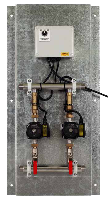 Hyjet DHWC2060 Dual Hot Water Circulator Pump Set, Standard controller