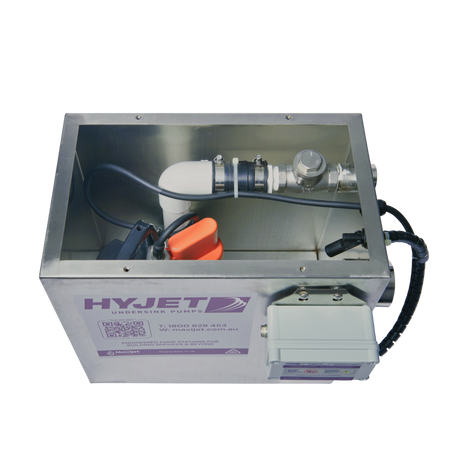 Hyjet Minilift 40 Undersink Pump Station detail