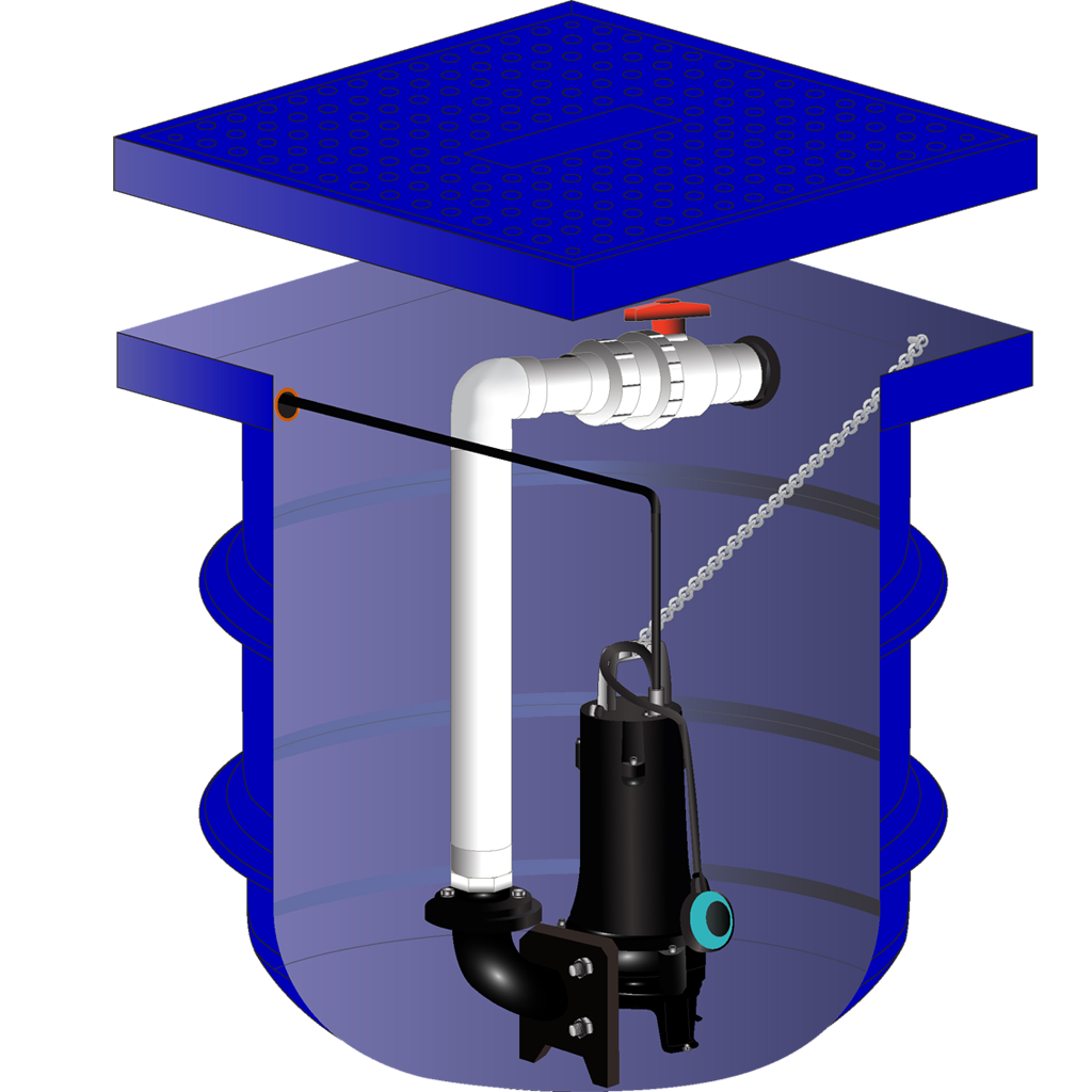 Hyjet MPS700 700 L Pump Station