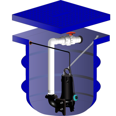 Hyjet MPS700 700 L Pump Station